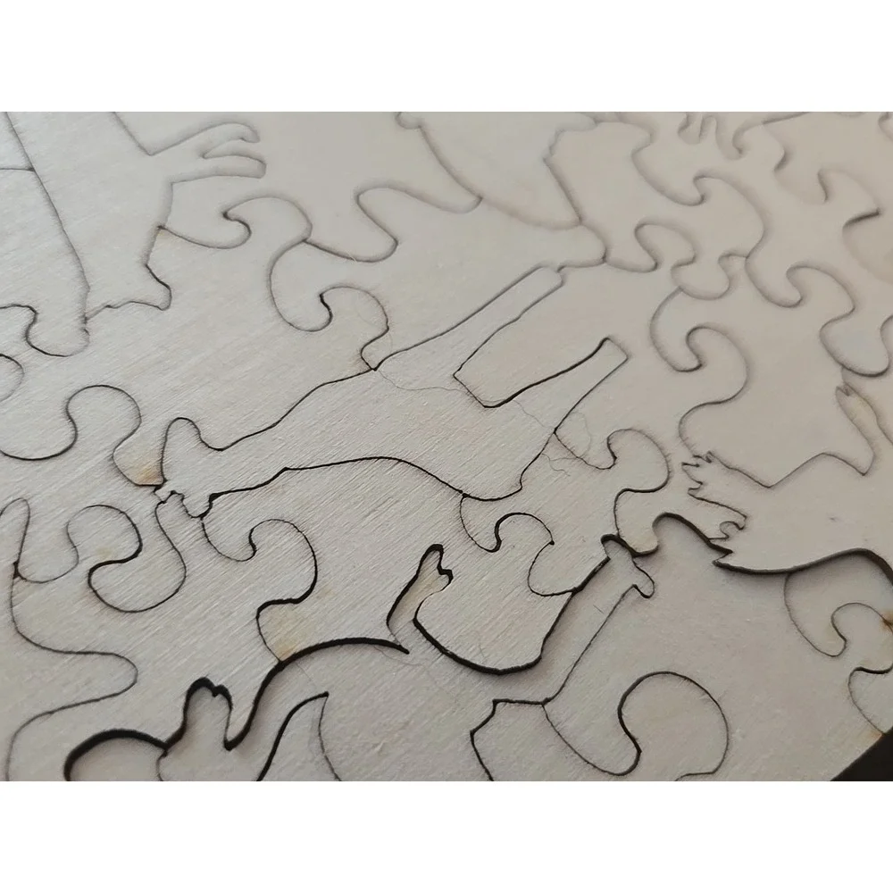 Quordle‎ Puzzles Striking Bird Wooden Jigsaw Fabulous Gift Puzzle